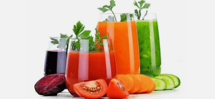 Japanese diet fruit juices vegetables and fruits