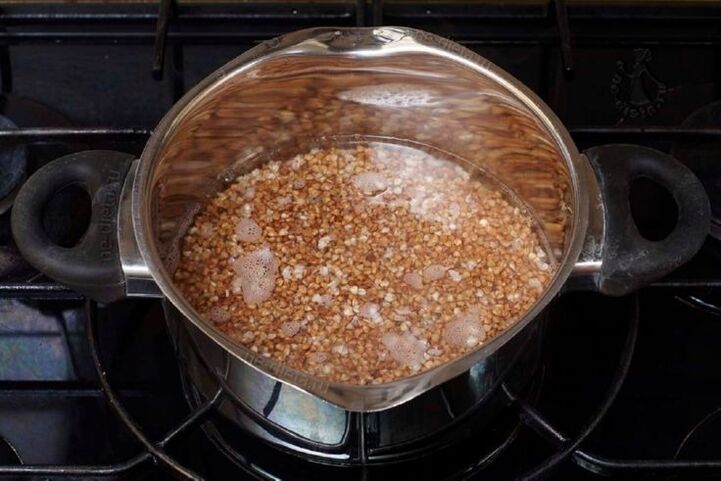 Cooking buckwheat