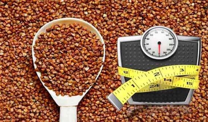 The buckwheat diet reduces weight