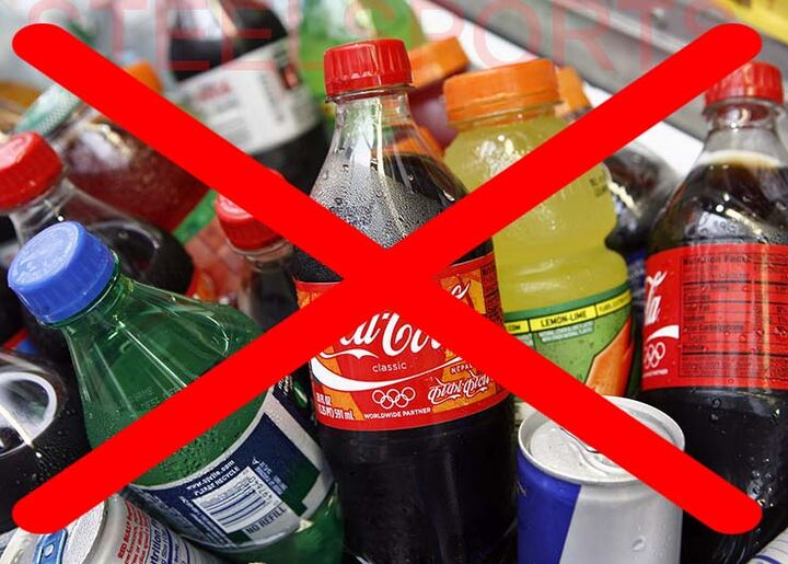 Carbonated drinks should be excluded from the diet if you lose weight in a week