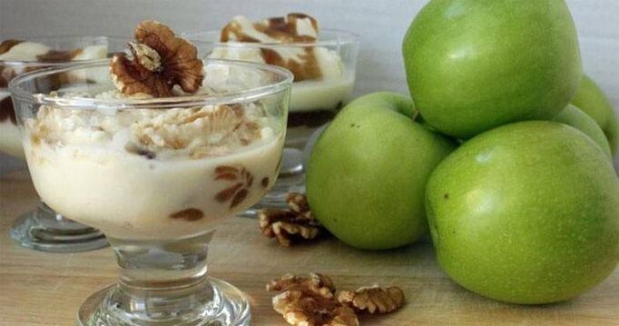 apples and walnuts for weight loss by 10 kg per month