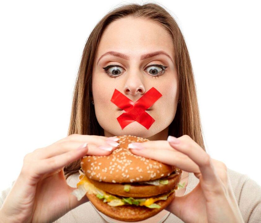 avoid fast food to lose weight