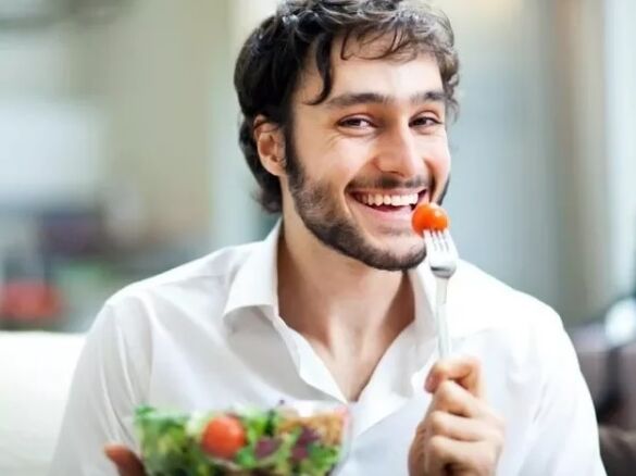 Proper nutrition for men to lose weight